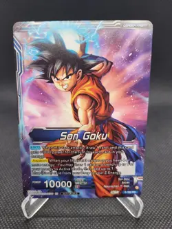 Dragon Ball Super Card Game Super Saiyan Blue Son Goku Returns P-399 PR Leader N - Image 2