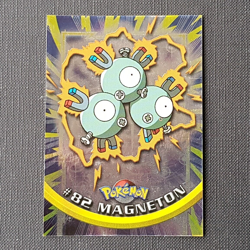 Cards Pokemon Topps Serie 1 "#82 MAGNETON FOIL" (MINT - COME NUOVA) - Image 1