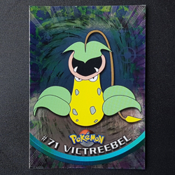 Cards Pokemon Topps Serie 1 "#71 VICTREEBEL FOIL" (MINT - COME NUOVA) - Image 1