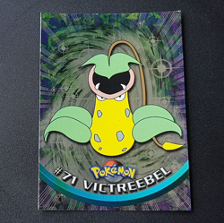 Cards Pokemon Topps Serie 1 "#71 VICTREEBEL FOIL" (MINT - COME NUOVA) - Image 2