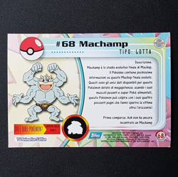 Cards Pokemon Topps Serie 1 "#68 MACHAMP FOIL" (MINT - COME NUOVA) - Image 2