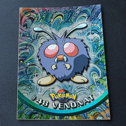 Cards Pokemon Topps Serie 1 "48 VENONAT FOIL" (MINT-COME NUOVA) - Image 1