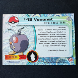 Cards Pokemon Topps Serie 1 "48 VENONAT FOIL" (MINT-COME NUOVA) - Image 3