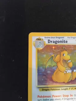 LP Pokemon TCG Dragonite 4/62 Fossil Holo Rare Card Vintage WOTC - Image 2