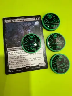 Slime the Board! MTG Slime Tokens – Toxrill the Corrosive Commander Counters - Image 3
