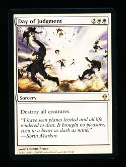 * * 1x Day of Judgment x1 * * Zendikar MTG NM Near Mint or Close - Image 1