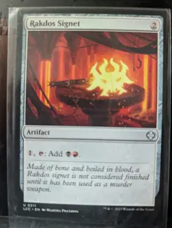 Rakdos Signet 311 LCC MTG SealedinSleeve - Image 1