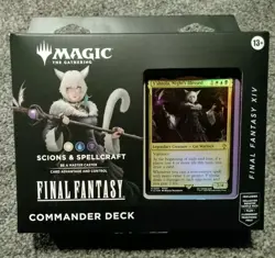 MTG Magic The Gathering Final Fantasy Scions & Spellcraft Commander Deck - Image 1