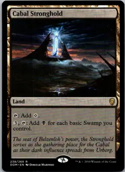 Cabal Stronghold R Dominaria 238 NM Normal - Image 1