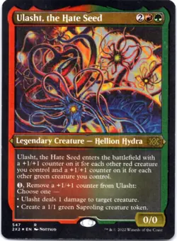 Ulasht, the Hate Seed (Foil Etched) (Foil) Double Masters 2022, 547 NM - Image 1