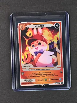 Chabbit Holo Punkalopi Mascot Card 1st Edition Rising Stars GamerSupps VCard - Image 5