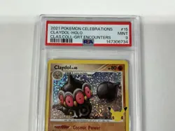 PSA 9 2021 Pokemon Celebrations Claydol Holo Clas.Coll. #15 - Image 4
