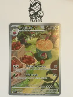 Pokemon Appletun - 211/191 - SV08: Surging Sparks (SSP) IR Full Art NM - Image 1