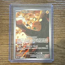 Pokemon Dedenne Basic Thunder Card POR 093/088 70 HP English 2026 - Image 1
