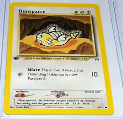 LOT OF (11) VINTAGE VG/VF FIRST EDITION POKEMON CARDS UNUSED UNPLAYED - Image 5