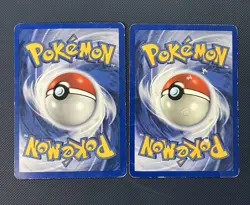 Pokemon TCG Abra Base Set Unlimited Common 43/102 And Base Set 2 65/130 DMG - Image 2