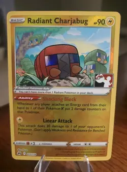 Radiant Charjabug Pokemon Prize Pack Series 3 Promo 051/159 NM/LP+ - Image 1