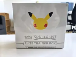Pokemon Celebrations Elite Trainer Box Brand New Sealed ETB Pokemon TCG - Image 1