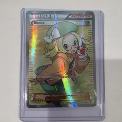 Bianca Full Art Holo Ultra Rare Trainer Pokemon Card Boundaries Crossed 147/149 - Image 1