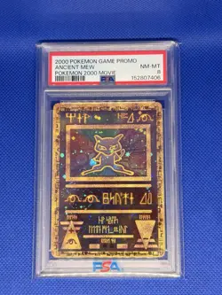 2000 Pokemon Game Promo - Ancient Mew - Pokemon 2000 Movie PSA 8 - Image 1