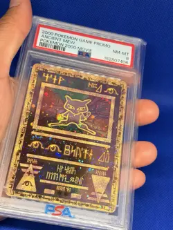 2000 Pokemon Game Promo - Ancient Mew - Pokemon 2000 Movie PSA 8 - Image 3