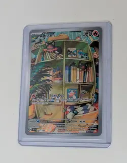 Pokemon TCG Litten Temporal Forces Illustration rare 167/162 NM - Image 1
