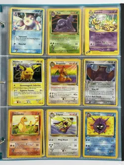 Pokemon Card Collection VTG Binder Holo Rare E-Reader WoTC Dragonite Raichu - Image 1