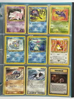 Pokemon Card Collection VTG Binder Holo Rare E-Reader WoTC Dragonite Raichu - Image 5
