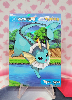 Pokemon Card Peru Volume 1 Ultra Elementos Vaporeon C134 LP - Image 1