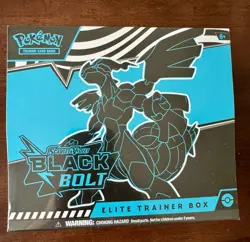 Pokemon Black Bolt - Elite Trainer Box ETB TCG Scarlet & Violet New Sealed - Image 1