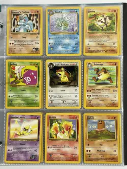 Pokemon Card Collection VTG Binder Holo Rare 1st E-Reader WOTC Chansey Vaporeon - Image 3