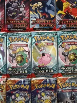 Huge Mixed Pokemon Booster Pack Lot – 50 Packs – Factory Sealed - Image 4