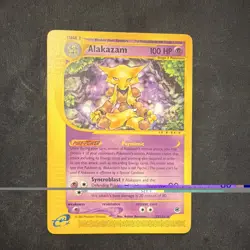 Pokemon TCG Alakazam 33/165 Expedition 3-Card Lot English 2002 - Image 3