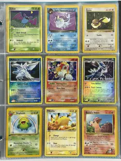 Pokemon Card Collection VTG Binder Holo Rare EReader Stamped Dialga Palkia Entei - Image 1