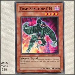 Trap Reactor - Y FI - CRMS-EN013 - Common Unlimited Yugioh - Image 1