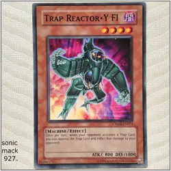 Trap Reactor - Y FI - CRMS-EN013 - Common Unlimited Yugioh - Image 1