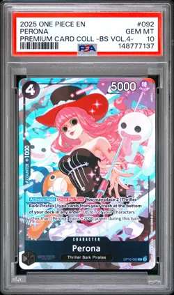Perona PSA10 2025 One Piece Premium Card Collection -Best Selection Vol.4 - #092 - Image 1