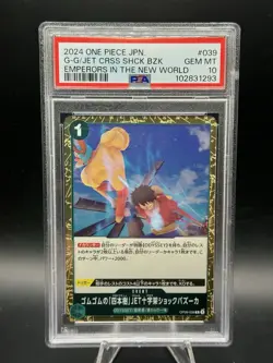 One Piece Japan Emperors In The New World #039 Gem Mint PSA 10 - Image 1