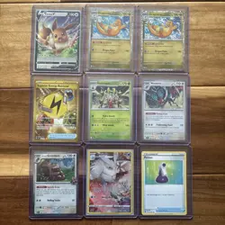Pokemon 9 Card Lot - Image 1