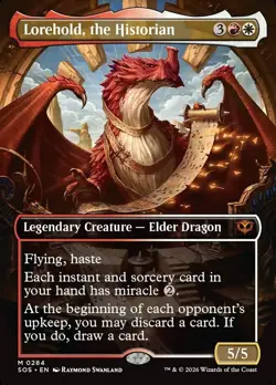 MTG Lorehold, the Historian - Secrets of Strixhaven SOS 284 - Image 1