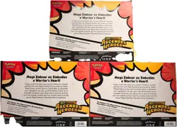 3x Pokemon TCG Mega Evolution Ascended Heroes Mega Emboar EX Box sealed✅ IRE✅ - Image 2
