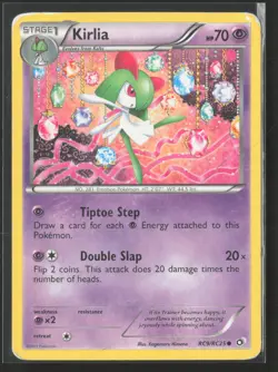 Kirlia RC9/RC25 Holo Common Legendary Treasures: Radiant Collection Pokemon DMG - Image 1