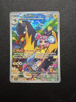 Iono's Kilowattrel 163/159 Illustration Rare Journey Together Pokemon tcg NM - Image 1