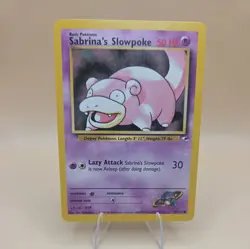 Sabrina's Slowpoke Vintage Pokemon Gym Heroes 95/132 Near Mint - Image 1