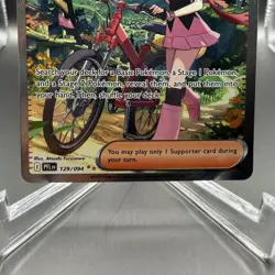 Pokemon Trainer Dawn 129/094 Me02 Phantasmal Flames Special Illustration Rare NM - Image 3
