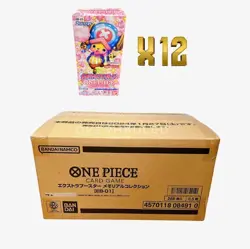 Bandai One Piece Memorial Collection EB-01 Booster Box Case JAP SIGILLATO Sealed - Image 1