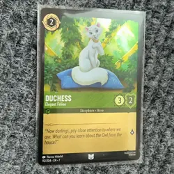 Disney Lorcana Duchess Elegant Feline 112/204 Foil Archazia's Island NM - Image 3