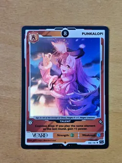 Punkalopi 8 Holo Card First (1st) Edition Rising Stars GamerSupps VCard 058/190 - Image 2