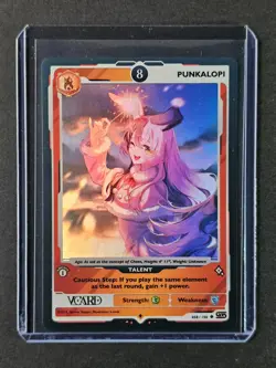 Punkalopi 8 Holo Card First (1st) Edition Rising Stars GamerSupps VCard 058/190 - Image 5