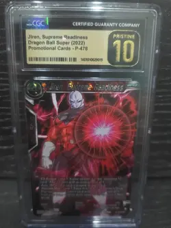 CGC 10 Jiren Supreme Readiness P-478 Promo Card Game Dragon Ball Super Card Game - Image 1